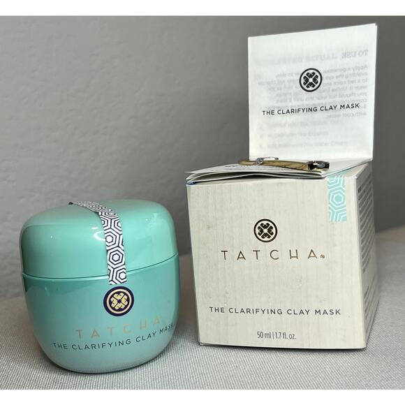 NWB Tatcha The Clarifying Clay Mask Exfoliating Pore Treatment Full Size - Picture 1 of 4